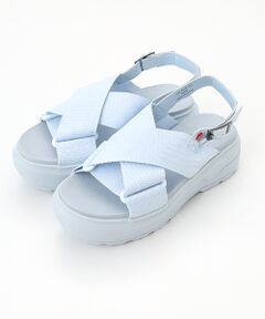 HUNTER / ハンター サンダル | ユニセックス シティ リベル ウェビング クロスオーバー サンダル