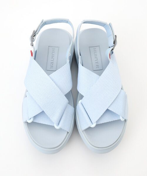 HUNTER / ハンター サンダル | ユニセックス シティ リベル ウェビング クロスオーバー サンダル | 詳細1