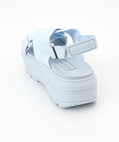 HUNTER / ハンター サンダル | ユニセックス シティ リベル ウェビング クロスオーバー サンダル | 詳細3