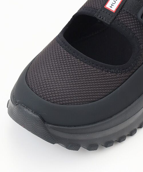 新品 HUNTER ハンター 25.0 トラベルフローサンダル ブラック 厚底 ユニセックス トラベル フロー サンダル - ブラック