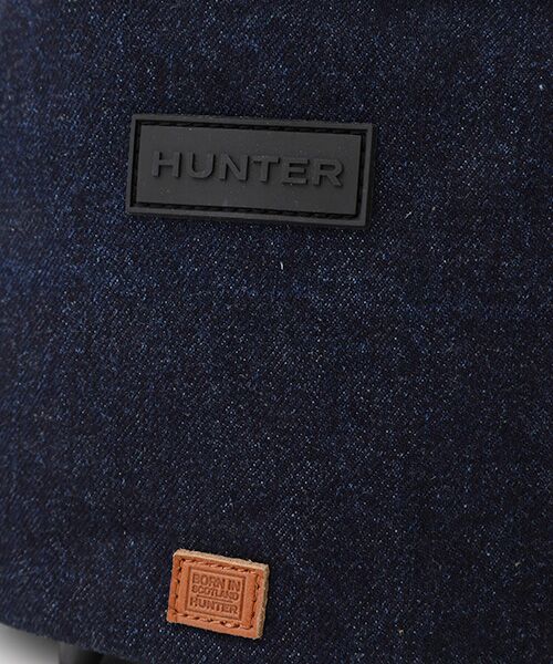 HUNTER / ハンター ハンドバッグ | リファインド ドローストリング デニム バケット | 詳細10