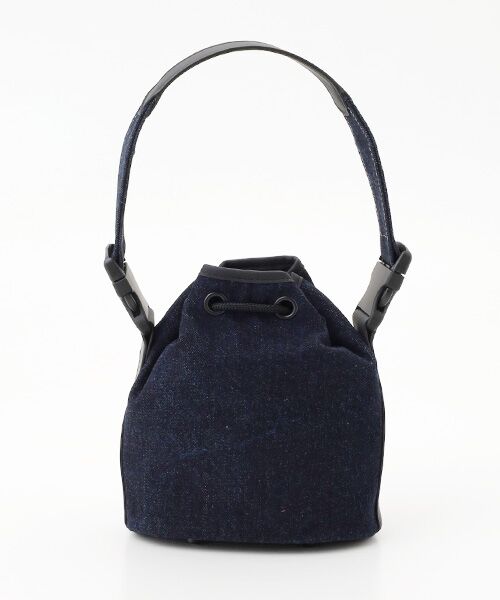 HUNTER / ハンター ハンドバッグ | リファインド ドローストリング デニム バケット | 詳細3