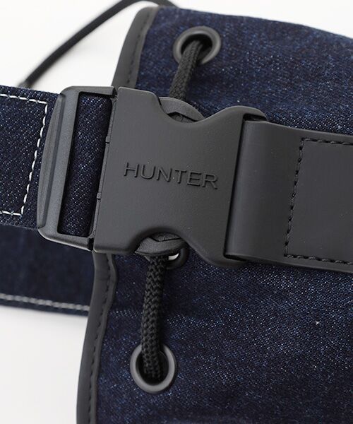 HUNTER / ハンター ハンドバッグ | リファインド ドローストリング デニム バケット | 詳細9
