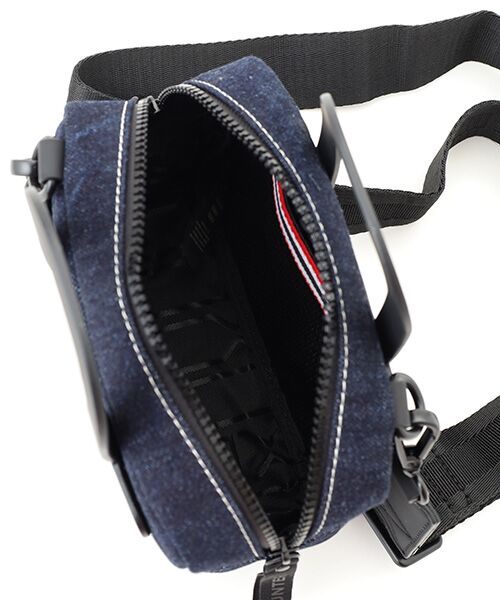 HUNTER / ハンター ショルダーバッグ | リファインド デニム クロスボディ | 詳細5