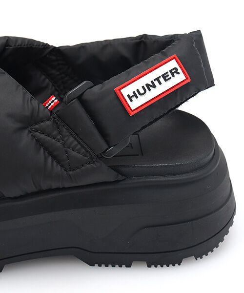 HUNTER / ハンター サンダル | ユニセックス シティ リベル パフド クロスオーバー サンダル | 詳細6