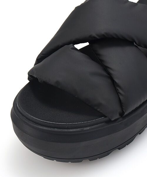 HUNTER / ハンター サンダル | ユニセックス シティ リベル パフド クロスオーバー サンダル | 詳細7