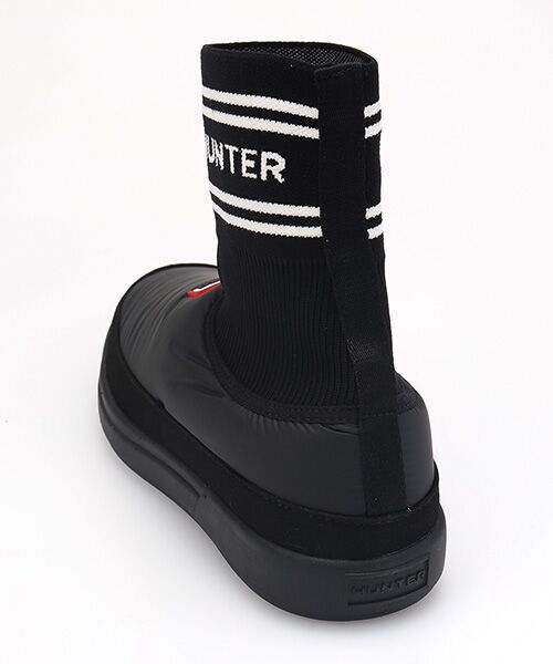 HUNTER / ハンター フラットシューズ | ユニセックス イン/アウト ハンター ニッテッド ソック スリッパ | 詳細3