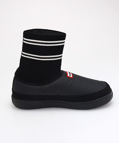 HUNTER / ハンター フラットシューズ | ユニセックス イン/アウト ハンター ニッテッド ソック スリッパ | 詳細4