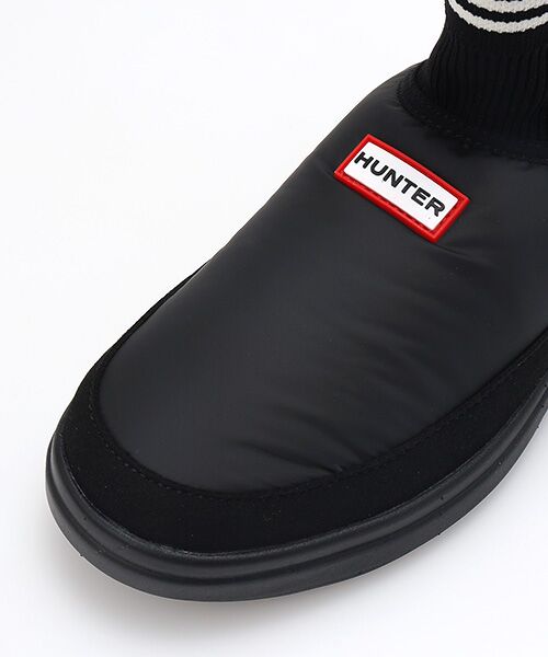 HUNTER / ハンター フラットシューズ | ユニセックス イン/アウト ハンター ニッテッド ソック スリッパ | 詳細6