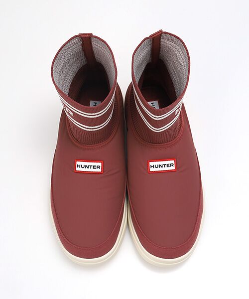 HUNTER / ハンター フラットシューズ | ユニセックス イン/アウト ハンター ニッテッド ソック スリッパ | 詳細1