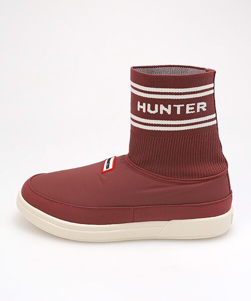 HUNTER / ハンター フラットシューズ | ユニセックス イン/アウト ハンター ニッテッド ソック スリッパ | 詳細2