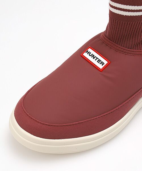 HUNTER / ハンター フラットシューズ | ユニセックス イン/アウト ハンター ニッテッド ソック スリッパ | 詳細6