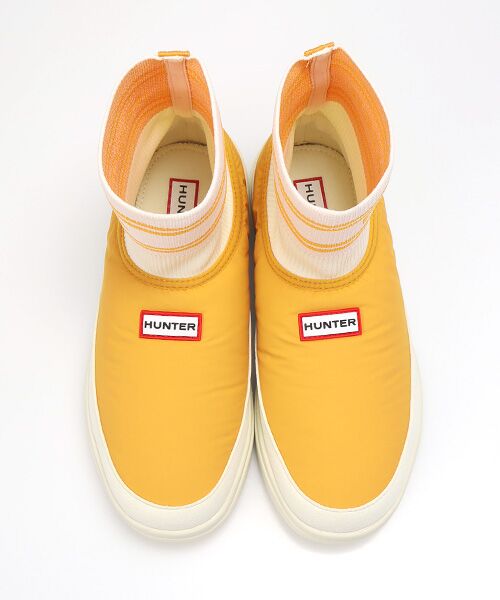 HUNTER / ハンター フラットシューズ | ユニセックス イン/アウト ハンター ニッテッド ソック スリッパ | 詳細1