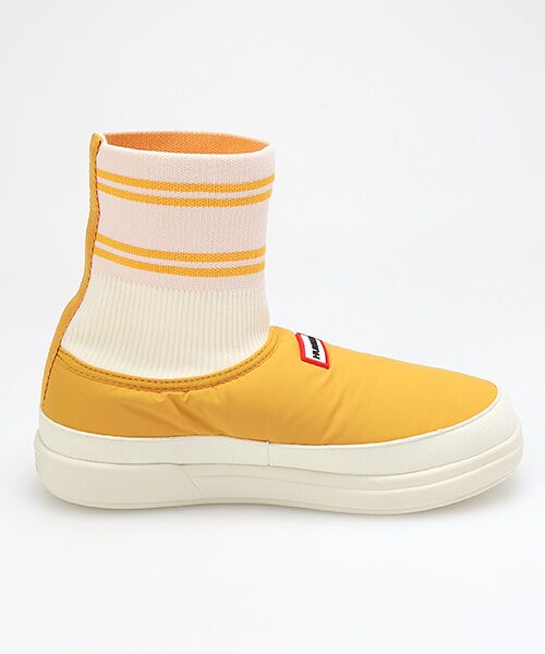 HUNTER / ハンター フラットシューズ | ユニセックス イン/アウト ハンター ニッテッド ソック スリッパ | 詳細4