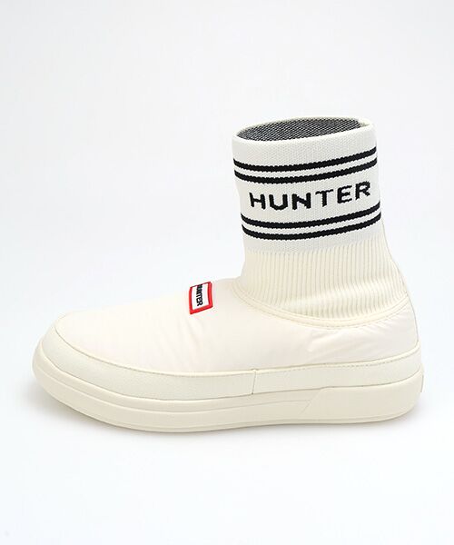 HUNTER / ハンター フラットシューズ | ユニセックス イン/アウト ハンター ニッテッド ソック スリッパ | 詳細2