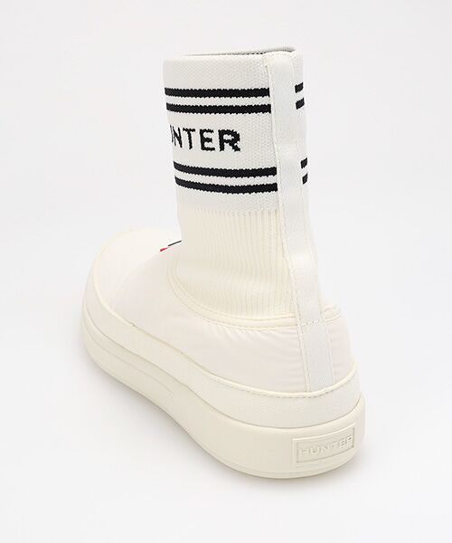 HUNTER / ハンター フラットシューズ | ユニセックス イン/アウト ハンター ニッテッド ソック スリッパ | 詳細3