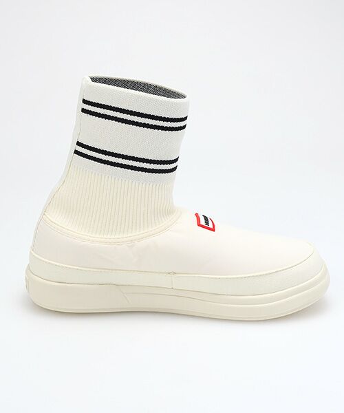 HUNTER / ハンター フラットシューズ | ユニセックス イン/アウト ハンター ニッテッド ソック スリッパ | 詳細4