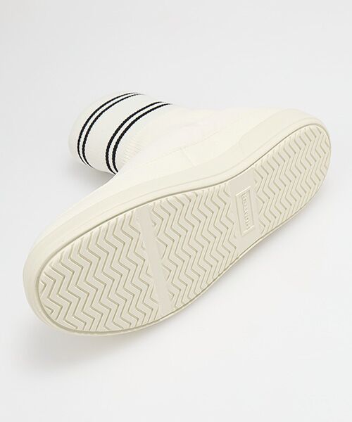 HUNTER / ハンター フラットシューズ | ユニセックス イン/アウト ハンター ニッテッド ソック スリッパ | 詳細5