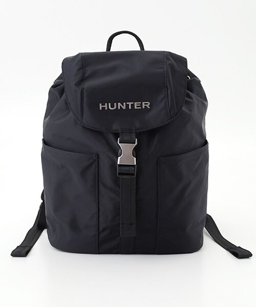 新品【HUNTER】MINI BACKPACK、ミニバックパック、リュック、赤 ハンター HUNTER バッグ ミニリュック UBB6018 サイド