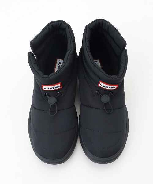 HUNTER / ハンター ブーツ（ショート丈） | イン/アウト コージー パフ サイド ベント ブーティー | 詳細1
