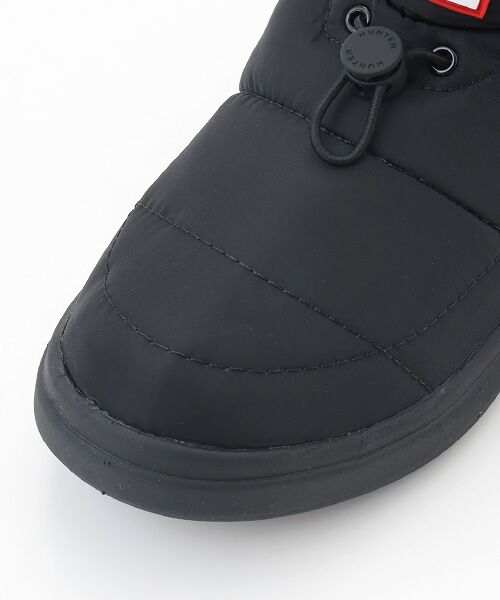 HUNTER / ハンター ブーツ（ショート丈） | イン/アウト コージー パフ サイド ベント ブーティー | 詳細6