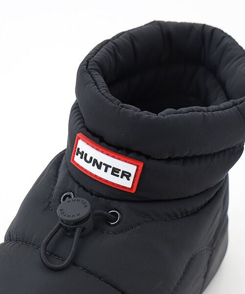 HUNTER / ハンター ブーツ（ショート丈） | イン/アウト コージー パフ サイド ベント ブーティー | 詳細7
