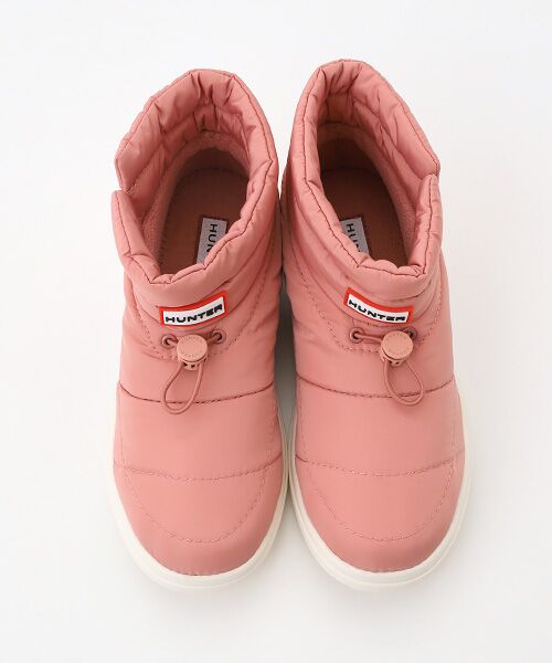 HUNTER / ハンター ブーツ（ショート丈） | イン/アウト コージー パフ サイド ベント ブーティー | 詳細1