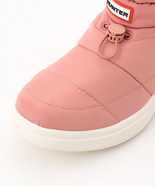 HUNTER / ハンター ブーツ（ショート丈） | イン/アウト コージー パフ サイド ベント ブーティー | 詳細6
