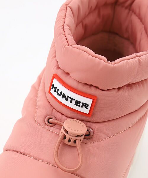 HUNTER / ハンター ブーツ（ショート丈） | イン/アウト コージー パフ サイド ベント ブーティー | 詳細7