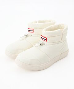 HUNTER / ハンター ブーツ（ショート丈） | イン/アウト コージー パフ サイド ベント ブーティー