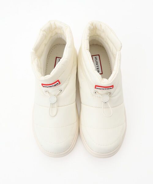 HUNTER / ハンター ブーツ（ショート丈） | イン/アウト コージー パフ サイド ベント ブーティー | 詳細1