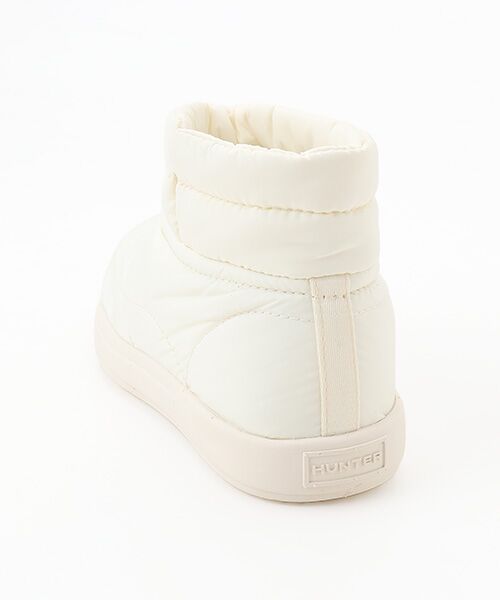 HUNTER / ハンター ブーツ（ショート丈） | イン/アウト コージー パフ サイド ベント ブーティー | 詳細3