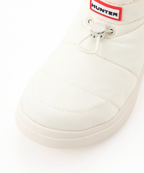 HUNTER / ハンター ブーツ（ショート丈） | イン/アウト コージー パフ サイド ベント ブーティー | 詳細7