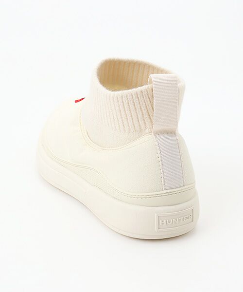 HUNTER / ハンター ブーツ（ショート丈） | イン/アウト ビーガン スエード ニッテッド カフ ブーツ | 詳細3