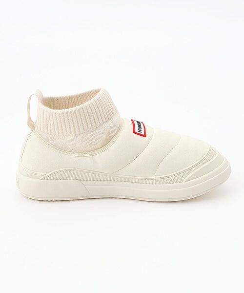 HUNTER / ハンター ブーツ（ショート丈） | イン/アウト ビーガン スエード ニッテッド カフ ブーツ | 詳細4