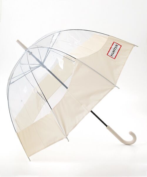 HUNTER / ハンター 傘 | トランスペアレント マスタッシュ バブル アンブレラ（ホワイトウィロー）
