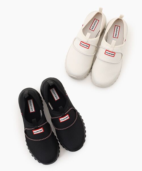 HUNTER / ハンター フラットシューズ | ユニセックス イン/アウト フロー リップストップ スリッポン | 詳細6