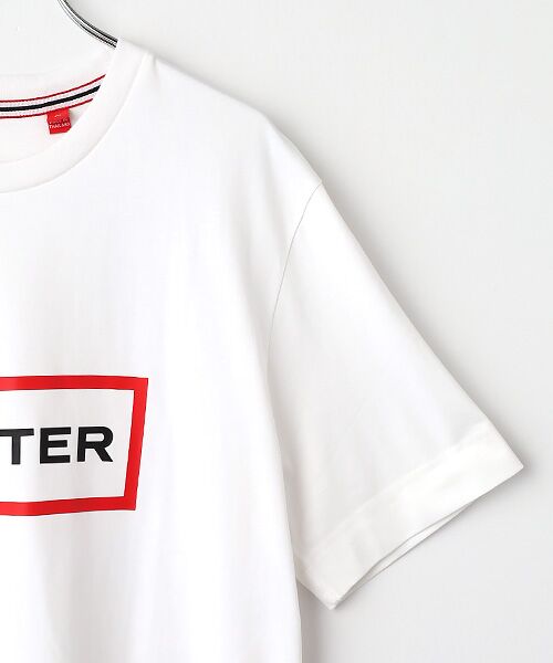 HUNTER / ハンター Tシャツ | ユニセックス ハンター ロゴ ティーシャツ | 詳細3