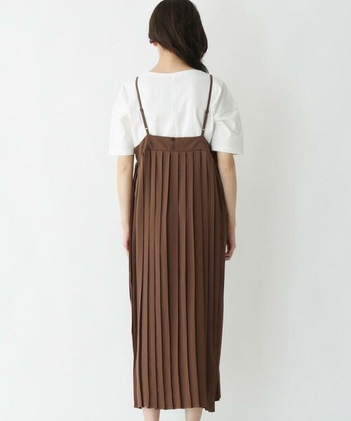 セール 手洗いok プリーツ切り替えキャミワンピース ミニ丈 ひざ丈ワンピース Hushush ハッシュアッシュ ファッション通販 タカシマヤファッションスクエア