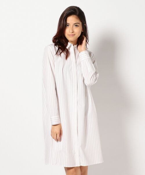 セール Very掲載 Onepointedshirting シャツワンピース ミニ丈 ひざ丈ワンピース Icb アイシービー ファッション通販 タカシマヤファッションスクエア