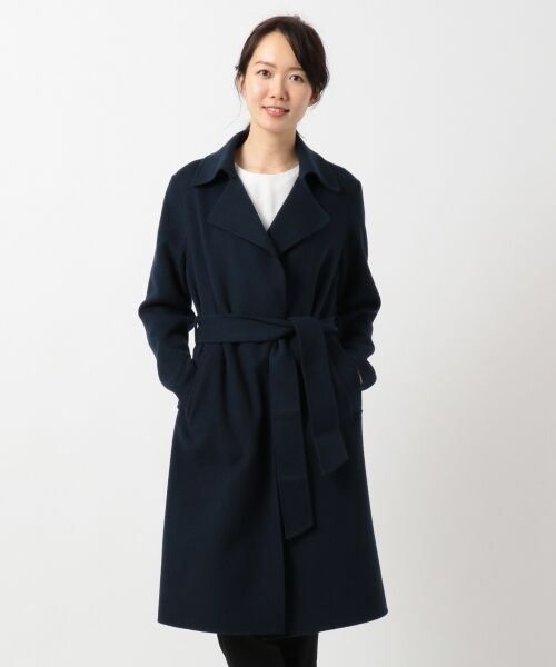 Wool Rever トレンチ型コート