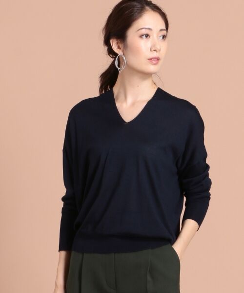 【シルク＆カシミヤ混】Wool Silk Cashmere ニット