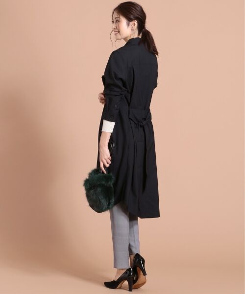 セール Domani10月号掲載 Silky Wool シャツドレス ミニ丈 ひざ丈ワンピース Icb アイシービー ファッション通販 タカシマヤファッションスクエア