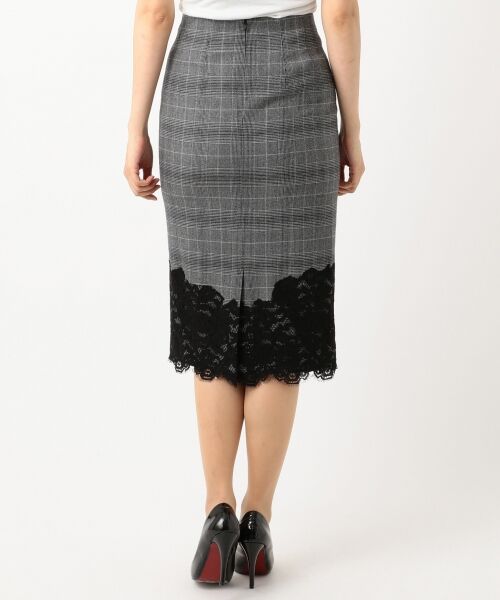 セール】 Lace Pattern Combo スカート （ミニ・ひざ丈スカート）｜ICB 