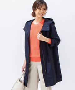 ICB / アイシービー その他アウター | 【シーズンレスで使える】Bright Grosgrain フード付きコート