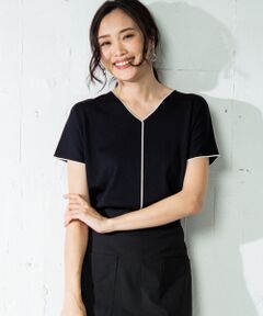 【2019初夏のWEB限定カラー】Synthetic Yarn 半袖 ニット