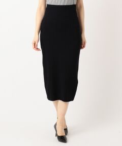 ICB / アイシービー ミニ・ひざ丈スカート | 【セットアップ】Hi Twist Silk Cotton? ニット スカート