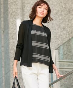 【2019初夏のWEB限定カラー】Tencel Cool ショートカーディガン