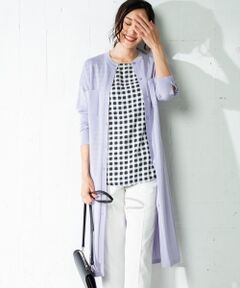 ICB / アイシービー カーディガン・ボレロ | Sheer Gauze ニット カーディガン