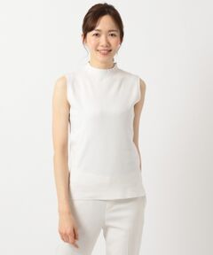 High Twist Cotton ノースリーブ ニット